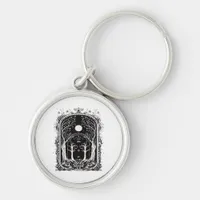 Goblincore Fantasy Gate To  Classic Keychain
