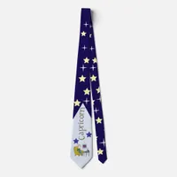 Capricorn star sign Sea Goat zodiac star Neck Tie