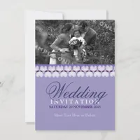 Lilac Love Family Union Wedding Invitation