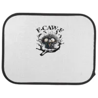 Halloween F-Caw-F Bird Cool Unique Car Floor Mat