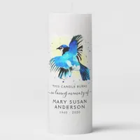 This Candle Burns Blue Bird Memorial Tribute