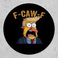 F-Caw-F Funny Chicken Rooster Classic Patch