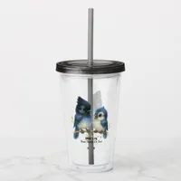Sassy Steller's Jay  Acrylic Tumbler