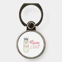 Mama Llama Phone Ring Stand