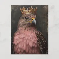 A Hawk With a Crown Postcard