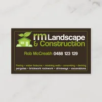 RM Landscape  (Custom) Business Card