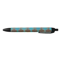 Southwest Mountain Peaks Geometric Pattern Pen