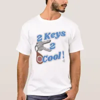 Two Keys 2 Cool Classic Car Fun T-Shirt