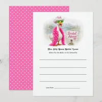 Silly Goose Getting Loose Funny Lake Bachelorette Advice Card