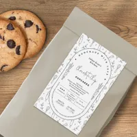 Simple White Homemade Bakery Cottage Law Label