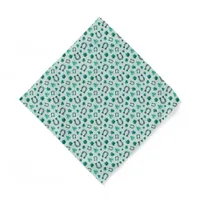 St. Patricks Day Horse Shoe Shamrocks Bandana