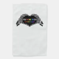 Month Skeleton Heart Hands LGBTQIA  Garden Flag