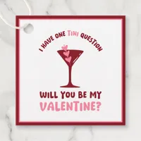  Martini Valentine Chic & Trendy Galentines Day Favor Tags