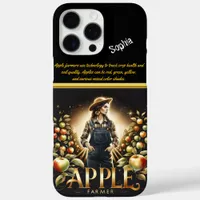 Harvesting Apples at Dusk in a Serene Orchard iPhone 16 Pro Max Case