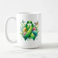 Lyme Disease Awareness Ribbon Coffee Mug