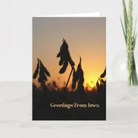 Greetings From Iowa Card
