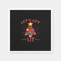 Let's Get Lit Essential Vintage Cool Napkins