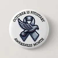 October is Pituitary Awareness Month Button