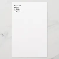 CustomiAdd Name Address Letterhead