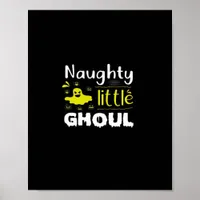Naughty Little Ghoul Poster