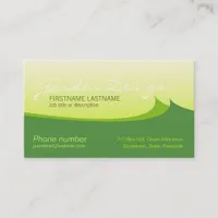 Green Sails Business Card