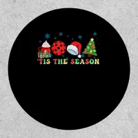 Tis The Season For Pickleball Iii Modern Aesthetic Patch