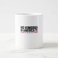 No Kings In America USA Creative Casual Giant Coffee Mug