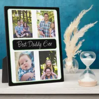 Personalized Best Daddy Ever Photo Plaque