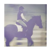 Dressage Abstract Tile