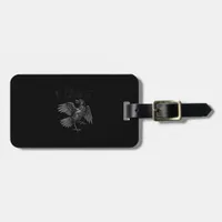 Raven F-Caw-F Funny Raven Quote Luggage Tag