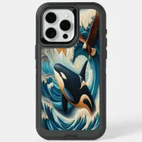 Majestic Encounter: Orca and Eagle iPhone 15 Pro Max Case