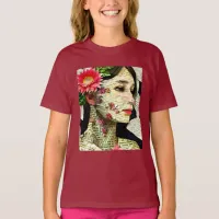 Pretty Woman Art Collage   T-Shirt