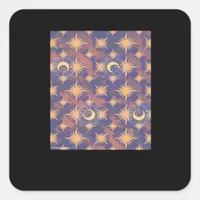 Whimsigoth Wallpaper Classic Square Sticker