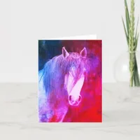 Pretty Horse Thank You Card