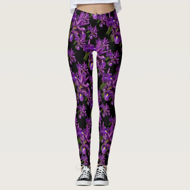 Dutch Iris Purple Sensation Leggings