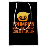 Halloween Trumpkin Make Halloween Great Again Medium Gift Bag