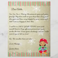 Personalized Letter from Santa Claus