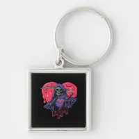 Heart Hands Reaper Classic Keychain