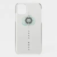 *~* Moon Lotus Stars Sacred Symbol Enlightenment iPhone 11 Case