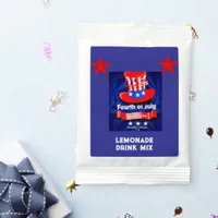 July 4th Party  Favors Lemonade Drink Mix
