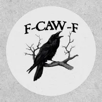 F-Caw-F Classic Vintage Graphic Patch