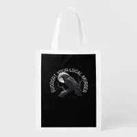 F-Caw-F - Support Your Murder Classic Grocery Bag