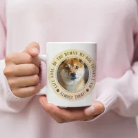 Funny Dog Lover Gift Life Goal Coffee Mug