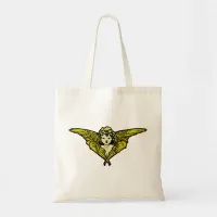 Divine Cherub in Gold Tote Bag