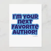 Your Next Favorite Author Postcard