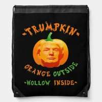 Trumpkin Funny Halloween Classic Drawstring Bag