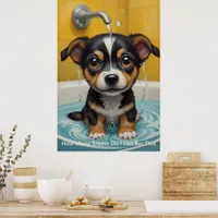 Splish Splash Cute Funny Posters with Quotes