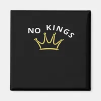 No Kings Classic Retro Cool Magnet