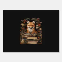 Cottagecore Aesthetic Book Lover Goblincore Retro  Sign