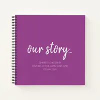 Our Story Memories Couples Keepsake Journal